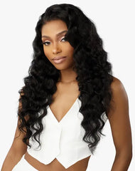 SENSATIONNEL 100% VIRGIN HUMAN HAIR 13A 13X4 HD LACE FRONTAL WIG LOOSE WAVE