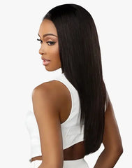 SENSATIONNEL 100% VIRGIN HUMAN HAIR 13A 13X4 HD LACE FRONTAL WIG STRAIGHT