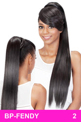 VIVICA FOX SYNTHETIC HAIR DRAWSTRING PONYTAIL TWO IN ONE BANG & PONY BP-FENDY