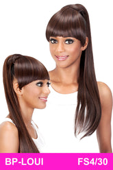 VIVICA FOX SYNTHETIC HAIR DRAWSTRING PONYTAIL TWO IN ONE BANG & PONY BP-LOUI