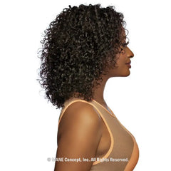 MANE CONCEPT TRILL 100% HUMAN HAIR 9X6 PRE-CUT GLUELESS 05 SPANISH WAVE 14"