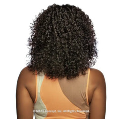 MANE CONCEPT TRILL 100% HUMAN HAIR 9X6 PRE-CUT GLUELESS 05 SPANISH WAVE 14"