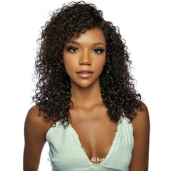 MANE CONCEPT TRILL 100% HUMAN HAIR 9X6 PRE-CUT GLUELESS 06 SPANISH WAVE 18"