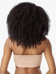 SENSATIONNEL CURLS KINKS & CO TEXTURED CLIP IN EXTENSION OVER ACHIEVER 10″