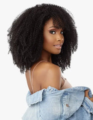 SENSATIONNEL CURLS KINKS & CO TEXTURED CLIP IN EXTENSION OVER ACHIEVER 10″