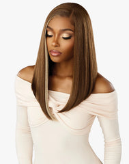 Sensationnel 13X5 HD Lace Frontal Wig Crowned Edge - Blunt Lob 15"