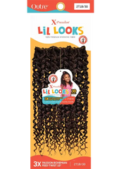 OUTRE X-PRESSION LIL LOOKS CROCHET BRAID 3X PASSION BOHEMIAN FEED TWIST 10