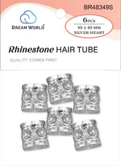 DREAM WORLD BRAIDS & LOCS JEWELRY WITH RHINE STONE 10MM