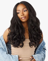 Sensationnel Synthetic Textured Clip-Ins Extension Curls Kinks N Co - Top Lady 18"
