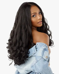 Sensationnel Synthetic Textured Clip-Ins Extension Curls Kinks N Co - Top Lady 18"