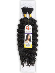 MILKYWAY QUE MASTERMIX HUMAN HAIR BLEND DEEP BULK 14" - 22"