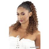 MAYDE BEAUTY MOCHA DRAWSTRING PONYTAIL DEEP CURL 18
