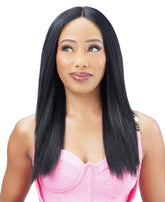ZURY SIS 4" HAND-TIED LACE PART WIG ISLA
