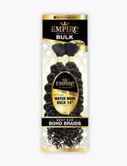 SENSATIONNEL 100% HUMAN HAIR BRAIDS EMPIRE WATER WAVE BULK 14