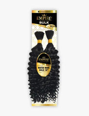 SENSATIONNEL 100% HUMAN HAIR BRAIDS EMPIRE WATER WAVE BULK 18
