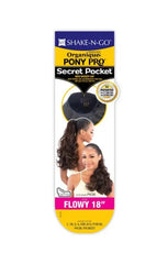 SHAKE N GO ORGANIQUE SECRET POCKET PONY PRO FLOWY 18