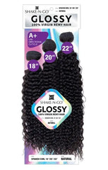 SHAKE N GO 100% VIRGIN REMY HAIR GLOSSY SPANISH CURL