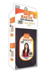 MODEL MODEL HAUTE 100% NATURAL VIRGIN HUMAN HAIR HD LACE FRONT WIG STRAIGHT 28