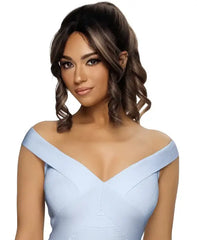 VIVICA A FOX PRE-PONYTAILED HD NATURAL & INVISIBLE LACE FRONT WIG HAZEL