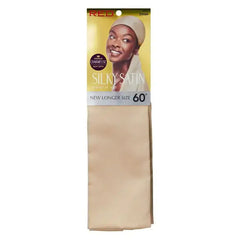 RED BY KISS SILKY SATIN WRAP SCARF CREAM HQ651