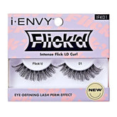 I ENVY 3D FLICK'D STRIP LASHES LD CURL IFK01