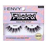 I ENVY 3D FLICK'D STRIP LASHES LD CURL IFK02