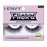 I ENVY 3D FLICK'D STRIP LASHES LD CURL IFK03