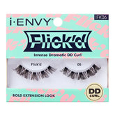 I ENVY 3D FLICK'D STRIP LASHES DD CURL IFK06