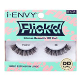 I ENVY 3D FLICK'D STRIP LASHES DD CURL IFK08