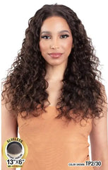 Model Model 100% Human Hair 13x6 HD Lace Frontal Wig Dream Weaver - Italian Curl 24"
