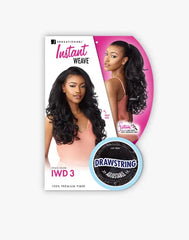 SENSATIONNEL HALF WIG INSTANT WEAVE DRAWSTRING CAP IWD 3