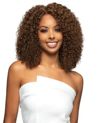 BOBBI BOSS 100% UNPROCESSED REMY HUMAN HAIR GLUELESS PRE-PLUCKED 13X7 HD LACE FRONT WIG KAYLEE