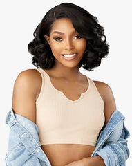 SENSATIONNEL CURLS KINKS N CO KINKY EDGES Y-PART KINKY BARREL CURL 12"