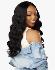 SENSATIONNEL CURLS KINKS N CO KINKY EDGES Y-PART KINKY LOOSE WAND CURL 24"