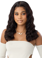 OUTRE MY TRESSES BLACK LABEL GLUELESS HD 13X5 LACEFRONTAL WIG HH VIRGIN LOOSE DEEP 20"