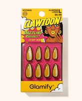 ABSOLUTE NEW YORK CLAWTOON PRESS ON NAILS ALMOND LONG NTCW05