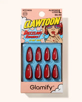 ABSOLUTE NEW YORK CLAWTOON PRESS ON NAILS ALMOND LONG NTCW08