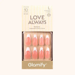 Absolute New York Love Always Press-On Nails - NTLA03 Almond Long