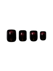 ABSOLUTE NEW YORK MESMERIZE DELUXE PRESS ON NAILS SQUARE SHORT NTME03