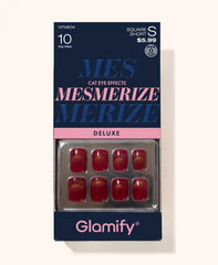 ABSOLUTE NEW YORK MESMERIZE DELUXE PRESS ON NAILS SQUARE SHORT NTME04