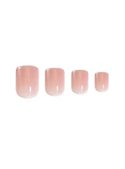 ABSOLUTE NEW YORK NAKED PRESS ON NAILS SQUARE SHORT NTNK03