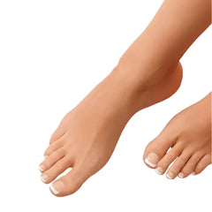 Absolute New York Timeless Toe Nails - NTTN01 Beige French