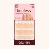Absolute New York Timeless Toe Nails - NTTN01 Beige French