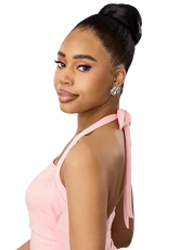 Outre Premium Synthetic Fiber Pretty Quick Bun - Rose Bun