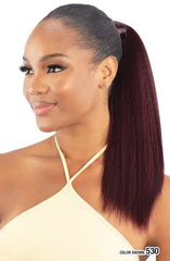 Shake N Go Organique Secret Pocket Pony Pro - Sleek Straight 18"
