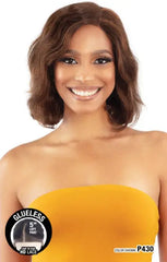 MODEL MODEL 100% HUMAN HAIR DREAM WEAVER LACE WIG SOFT WAVE 10"