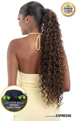 SHAKE N GO ORGANIQUE SECRET POCKET PONY PRO SPANISH CURL 26"