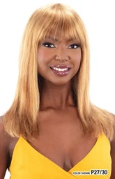 Model Model 100% Human Hair Dream Weaver Wig Straight 18