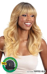 Shake n go Synthetic Naturalace Crown HD Lace Part Wig - Taj