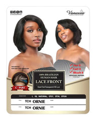 VANESSA 100% BRAZILIAN HUMAN HAIR LACE FRONT WIG TCH ORNIE